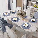 Linen Placemats Set of 4, 15 inch