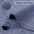Linen Placemats Set of 4, 15 inch