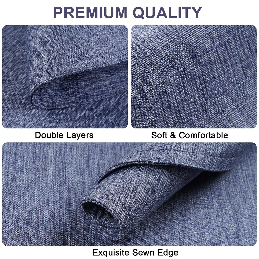 Linen Placemats Set of 4, 15 inch