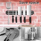 Kitchen Magnetic Knife Strip, Scissor Tool Holder 21.6 Inch