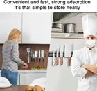 Kitchen Magnetic Knife Strip, Scissor Tool Holder 21.6 Inch