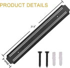 Kitchen Magnetic Knife Strip, Scissor Tool Holder 21.6 Inch