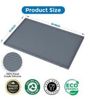 New Under Kitchen Sink Waterproof Silicone Mat Grey ( 34”x22”x1” )