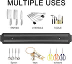 Kitchen Magnetic Knife Strip, Scissor Tool Holder 21.6 Inch