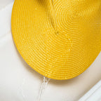 Round Braided Woven Kitchen Table Mats 15 inch, set of 6